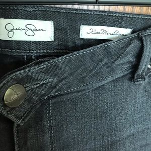 Jessica Simpson Kiss Me Skinny Jeans Gray